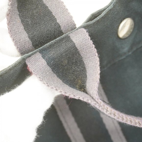 Hermes Tote Bag Foult PM Canvas Black Women's - Picture 11 of 14